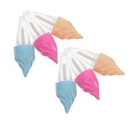 Alipis Set 6 Tubetti Lucidalabbra 5Ml Vuoti Riutilizzabili per Balsamo Labbra e Rossetto Contenitori Cosmetici Fai da Te Portatili per Viaggio e Uso Quotidiano Colore Colore Casuale