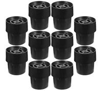 Alipis Set da 10 Pezzi Coperture Antiscivolo per Gambe Trampolino in Gomma Resistente All’usura Funzione Silenziatrice, Protezione Mobili e Facile Installazione per Uso Esterno e Interno