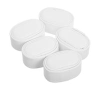 Alipis Set da 5 Cuscini per Orologi in Pu e Velluto Leggeri, Mini Cuscini Sostitutivi per Watch Winder e Scatola Gioielli per Viaggi e Casa