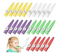 Alipis Set di 20 Strumenti Musicali in Plastica per Bambini Strumento Divertente Sicuro per Sviluppare Talento Casa