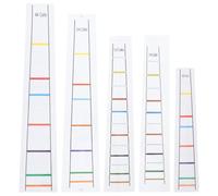 Alipis Set di 5 Adesivi per Tastiera Violoncello, Decalcomanie per Note, Marcatore Posizione Dita per Principianti e Insegnanti, Facile da Applicare e Resistente All’usura, Accessori