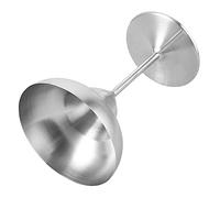 Alipis Set di Bicchieri Senza Stelo Bicchieri da Cocktail in Acciaio Inossidabile per Feste Perfetti per Cocktail E Calici da Vino