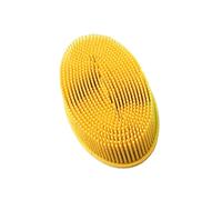 Alipis Spazzola Da Bagno Per Bambini in Silicone Per Shampoo E Cuoio Capelluto Delicata in Silicone Alimentare Gialla Robusta Facile Da Pulire