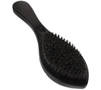 Alipis Spazzola per Barba e Baffi Setole di Cinghiale Pratica e Confortevole e Manico in Legno Nero per Chioma e Baffi, da Portare Sempre Te