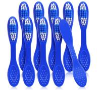 Alipis Spazzolino da Denti Mini 10 Pezzi Manico Corto in Plastico e Nylon per Prevenzione Autolesionismo e Pulizia Profonda in Centri di Riabilitazione e Prigione