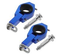 Alipis Staffa Morsetto per Proteggi Manubrio Compatibile Atv e Dirt Bike Resistente Usura Montaggio Facile senza Modifiche Protezione Mani da Vento e Detriti per Offroad