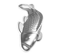 Alipis Stampo Per Dolci Fai Da Te in Alluminio 3d 25x14x5.5cm Set 2 Pezzi a Forma Di Pesce, Antiaderente, Adatto a Gelatina, Budino e Cucina Casalinga