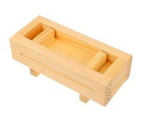 Alipis Stampo per Sushi in Legno, Tipo Pressa, Facile da Pulire | Superficie Antiaderente, per Riso e Onigiri, Uso Domestico o Ristorazione, Forma Costante