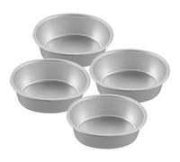 Alipis Stampo Per Torte Antiaderente in Lega Di Alluminio 4 Pezzi Teglie Per Dolci Da Forno Resistenti Alte Temperature Per Uso Domestico e Professionale