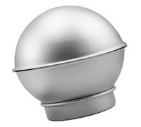 Alipis Stampo per Torte Mezza Sfera in Lega di Alluminio Riutilizzabile Semicircolare per Dolci da Forno e Bombe da Bagno Facile da Usare e Smontare con Semicircoli e Base