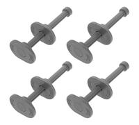 Alipis Stantuffo Applicatore Plastica 10cc Set 4 Pezzi Erogatore Pasta Saldante Dispenser Siringa per Saldatura Professionale Strumenti per Flusso Saldatura Uso Continuo