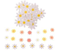 Alipis Striscione per Feste di Compleanno Margherite 4 Pezzi in Carta Decorativa, Facile da Montare e Resistente allo Sbiadimento per Allestimenti di Party