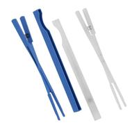 Alipis Strumento di Accordatura per Pianoforte 2 Pezzi in Nylon Morsetto Muto Professionale Blu e Bianco Clip Silenziosa Robusta per Accordatura Medie e Alte Accessorio per