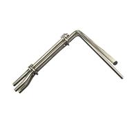 Alipis Strumento per Installazione Paraolio e Pistone Idraulico 22-40 MM | Ferro Argento, per Anelli Interni 40-70mm e 70-165mm, Uso Preciso