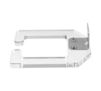 Alipis Supporto da Parete per Asciugacapelli e Piastra per Chioma in Acrilico Porta Asciugacapelli Salvaspazio per Bagno Accessorio Leggero e Durevole per Camera da Letto e Salone