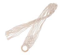 Alipis Supporto da Parete per Chitarra e Ukulele Macramé in Cotone Sospensione Intrecciata Decorativa con Nappa Robusto e Facile da Installare per Strumenti Acustici ed Elettrici