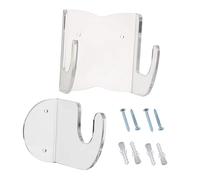 Alipis Supporto da Parete per Chitarra Trasparente Porta Chitarra Elettrica con Ganci Protettivi Stand Salvaspazio per Casa Studio Scuola e Negozio