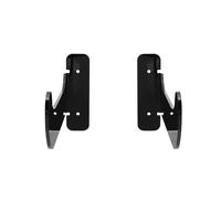 Alipis Supporto da Parete per Tappetino Yoga in Acrilico Nero, Pratico ed Facile da Usare, per Casa e Palestra, 1 Paio per Organizzazione Ottimale