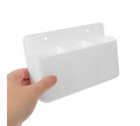 Alipis Supporto da Parete per Telecomando TV e Aria Condizionata a 3 Griglie Organizer Adesivo Nero per Soggiorno e Camera da Letto Porta Telecomandi Ventilatore da Soffitto