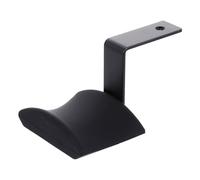 Alipis Supporto da Scrivania per Cuffie con Adesivo senza Tracce, Gancio Regolabile in Silicone Nero per Cuffie Grandi e Piccole, Salvaspazio per Casa e Ufficio