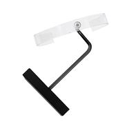 Alipis Supporto Orologio Da Polso c Forma Con Base in Metallo Espositore Acrilico Trasparente Nero Per Orologi e Gioielli Metodo Elegante Per Esposizione e Conservazione