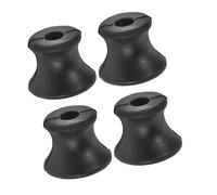 Alipis Supporto per Accordatura Stabile per Base e Portatile Strumento Diapason in Gomma Nero 4 Pezzi Terapia Sonora Musicale