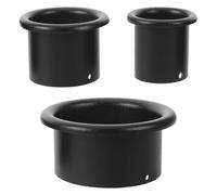Alipis Supporto per Asciugacapelli E Anello per Tubo Porta Piastra da 3 Pezzi - Organizzatore per Asciugacapelli in Acciaio Inossidabile da 4/3/2" per Piano di Lavoro, Bagno E Forniture per Saloni