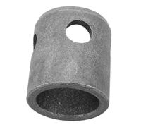 Alipis Supporto per con Tubo Saldato Giunto Snodabile Resistente per Rimorchi Camper e Barche Staffa Robusta per Montaggio Jack e Montante Trailer