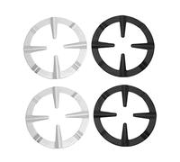 Alipis Supporto Per Fornello A Gas Cooking Essential Da 4 Pezzi Robusto Supporto in Ferro Con Base Rotonda Per Fornello A Gas
