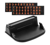 Alipis Supporto per Navigatore Auto in PVC e ABS Supporto Telefono da Cruscotto Regolabile Rotazione 120° Stabile e Sicuro per Guida senza Distrazioni