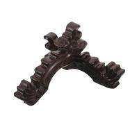 Alipis Supporto per Pennelli da Pittura in Legno a Forma di Drago 2 Pezzi, Portapennelli da Scrivania per Calligrafia Cinese e Acquerello, Organizzatore Artistico per Pennelli di Varie