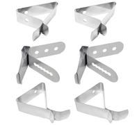 Alipis Supporto per Termometro in Acciaio 304 Clip Antiscottatura per Sonda Tazza da Caffè 6 Pezzi Morsetti per Temperatura Latte Caldi