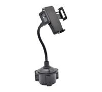 Alipis Supporto Telefono Auto Portabicchieri Leggero e Resistente Montaggio Facile per Guida Sicura con Operazione una Mano Compatibile con Vari Modelli di Smartphone