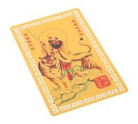Alipis Taisui Card Amuleto Cinese in Metallo per Anno Serpente Amuleto Tradizionale per Protezione Fortuna e Pace Collezione Decorativa e Portafortuna Capodanno