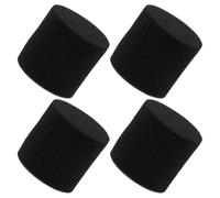 Alipis Tappi in Spugna per Bass Reflex 4 Pezzi 53X50 MM per Subwoofer e Cabinet Altoparlanti Cuscinetti Fonoassorbenti per Riduzione Vibrazioni e Ottimizzazione Acustica Audio Domestico