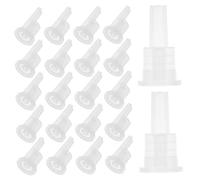 Alipis Tappo Interno in Plastica per Olio Essenziale 18 Filetti 200 Pezzi Controllo Contagocce Tenuta Ermetica per Flaconi da 5-100 Ml Uso Personale Fai da Te Aromaterapia