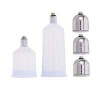 Alipis Tazze Spray Vernice Plastica per Aerografo Contenitori Trasparenti Resistenti alla Corrosione con Iniezione Ossigeno Ricambi per Accessori Aerografo per Artisti e Laboratori
