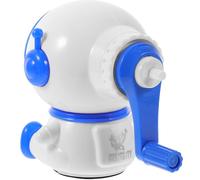 Alipis Temperamatite Manuale a Manovella Regolabile a Forma di Astronauta Cartone Animato Strumento Scolastico Pratico per Studenti Affilatura Rapida e Sicura Design Creativo Blu Scuro