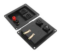 Alipis Terminali per Altoparlanti 2 Pezzi Morsetto di Collegamento a Forcella per Casse Acustiche Subwoofer Kit Cablaggio Audio per Palco e Installazioni Professionali