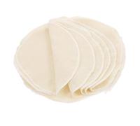 Alipis Tessuto per Vaporiera Rotondo Riutilizzabile, Cotone 20 Pezzi, Beige
