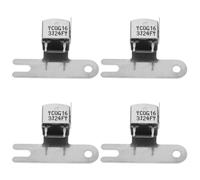 Alipis Testina Magnetica per Registratore a Cassette Stereo 4 Pezzi Componente Metallico per Riparazione Lettore Audio Accessorio Sostitutivo per Parti del Registratore a Nastro