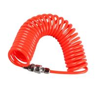 Alipis Tubo Aria Compressa Flessibile Rosso con Molla per Compressore Tubo Estensibile Resistente per Utensili Pneumatici Accessorio Versatile per Progetti di Varie Dimensioni