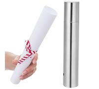 Alipis Tubo Porta Diploma Inossidabile Custodia Protettiva 30Cm per Documenti e Certificati Funzione di Ordinamento per Studio e Casa