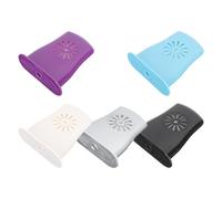 Alipis Umidificatore per Buca Chitarra Acustica 5 Pezzi, Strumento per Mantenimento Umidità Pannello in Plastica, Accessorio Portatile per Cura e Protezione Casse Sonore di Chitarre Folk