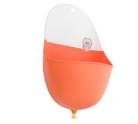 Alipis Vasino Educativo per Wc Maschile per Superficie Liscia e Facile da Pulire, Materiale Pp e Tpr, Design Cartone Animato Creativo per Addestramento Colore Casuale