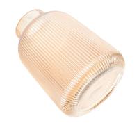 Alipis Vaso in Vetro Nordic Style con Strisce Verticali Piccolo Elettroplaccato Decorazione per Fiori Secchi e Composizioni Resistente e Raffinato e Hotel