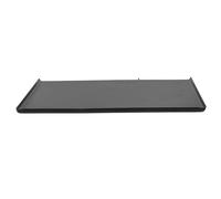 Alipis Vassoio per Scheda Audio in Plastica Nero Resistente alla Deformazione Supporto Clip per Microfono per Trasmissioni Live e Canto
