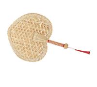 Alipis Ventaglio in Paglia di Grano Portatile Manuale Leggero e Traspirante per all Aperto e Decorazioni Rustiche
