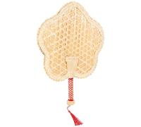 Alipis Ventilatore da Muro Ventilatore Muro Ventilatore retrò Hand Fan ventilatori Portatili Mini Ventilatore Ricaricabile Tipo Strano ventaglio Fatto a Mano ventagli Tropicali Cannuccia