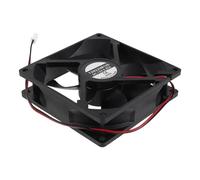 Alipis Ventilatore per Refrigeratore D'acqua in Plastica Nero 12v Funzione di Dissipazione del Calore, per Festa Estiva e Raffreddamento Silenzioso del Depuratore Acqua Domestico
